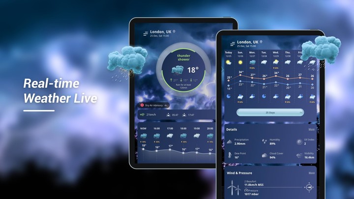 Weather Helper：Local Forecast screenshot image 17_Popularmodapk.com