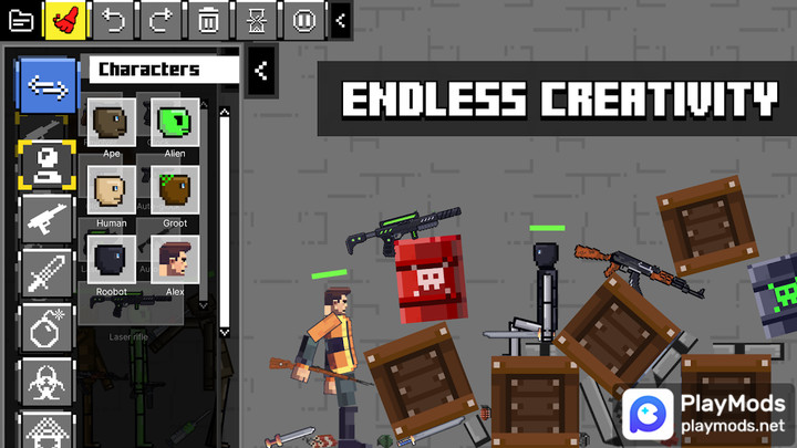 Brick Battles: PvP Destruction<span>(NO ADS)</span> screenshot image 2_Popularmodapk.com