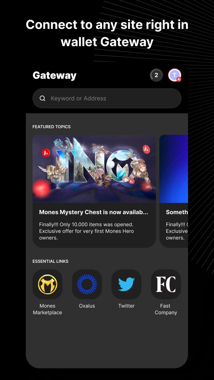 Oxalus - NFT Wallet screenshot image 2_Popularmodapk.com