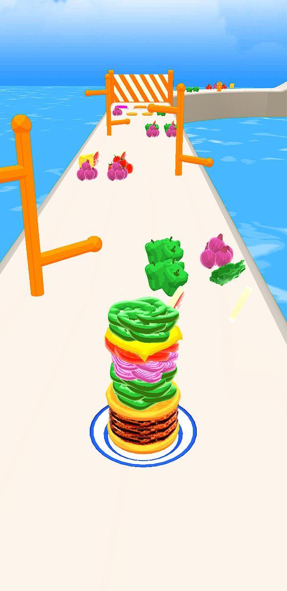 Burger Run screenshot image 1_Popularmodapk.com