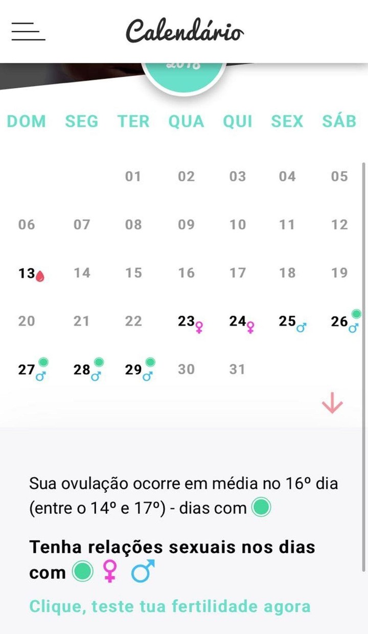 Teste de Fertilidade screenshot image 1_Popularmodapk.com