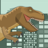 Hybrid T-Rex: City Rampage0.11_Popularmodapk.com