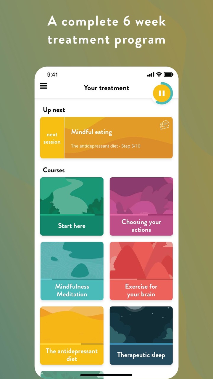 Flow - Depression treatment screenshot image 5_Popularmodapk.com