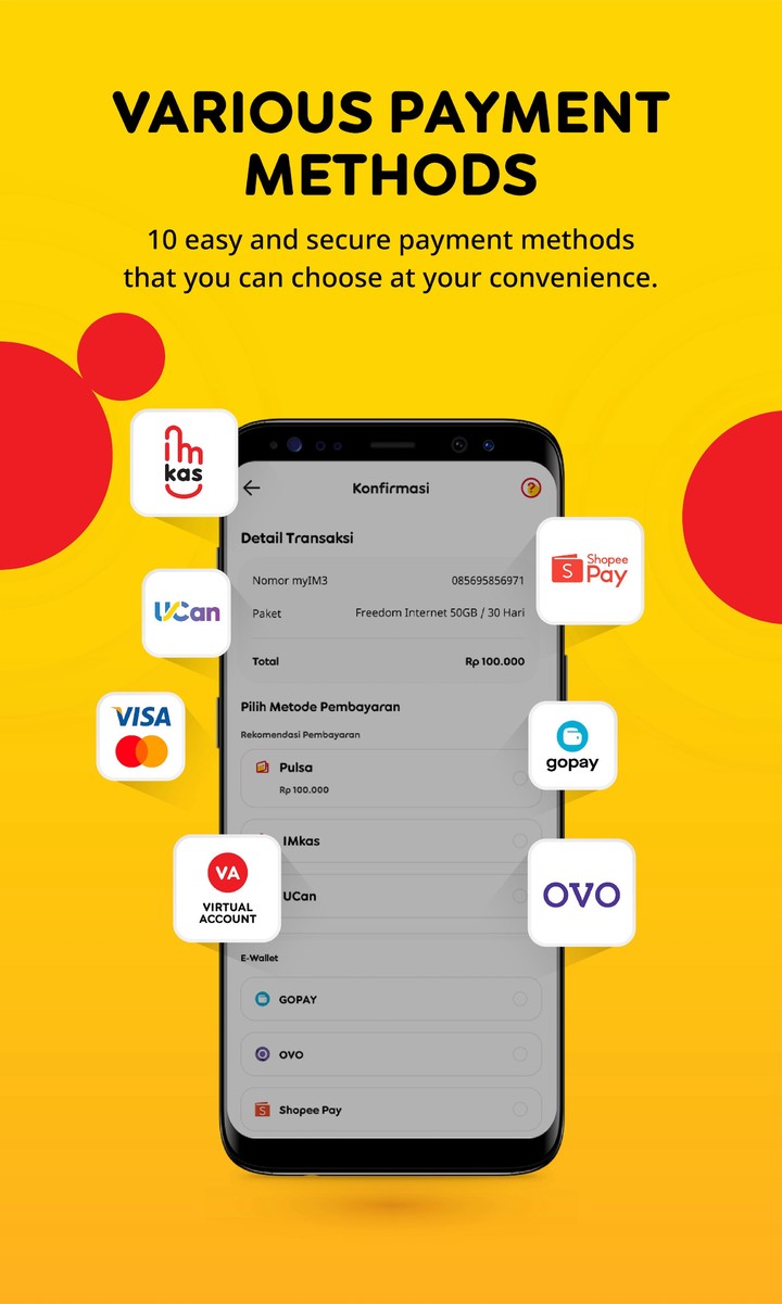 myIM3: Data Plan & Buy Package screenshot image 5_Popularmodapk.com