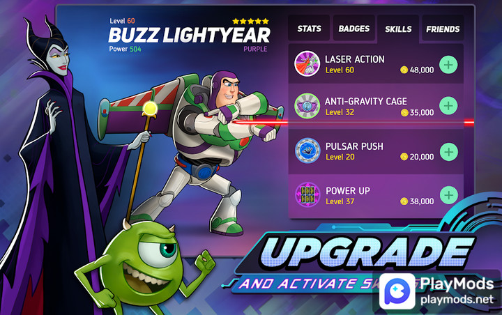 Disney Heroes: Battle Mode<span>(UNLIMITED SKILL)</span> screenshot image 4_Popularmodapk.com