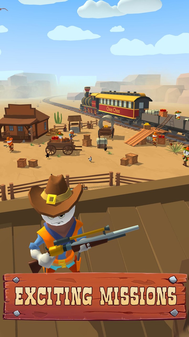 Stickman Sniper: Western gun screenshot image 5_Popularmodapk.com