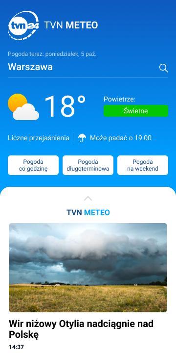 Pogoda TVN Meteo screenshot image 11_Popularmodapk.com