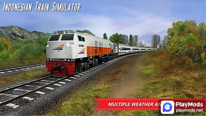 Indonesian Train Simulator<span>(No Ads Free Rewards)</span> screenshot image 3_Popularmodapk.com
