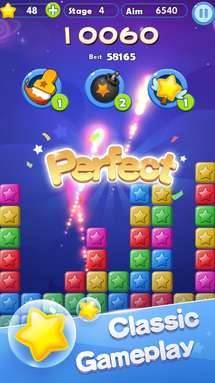 Stars Killer - Fun block match screenshot image 1_Popularmodapk.com