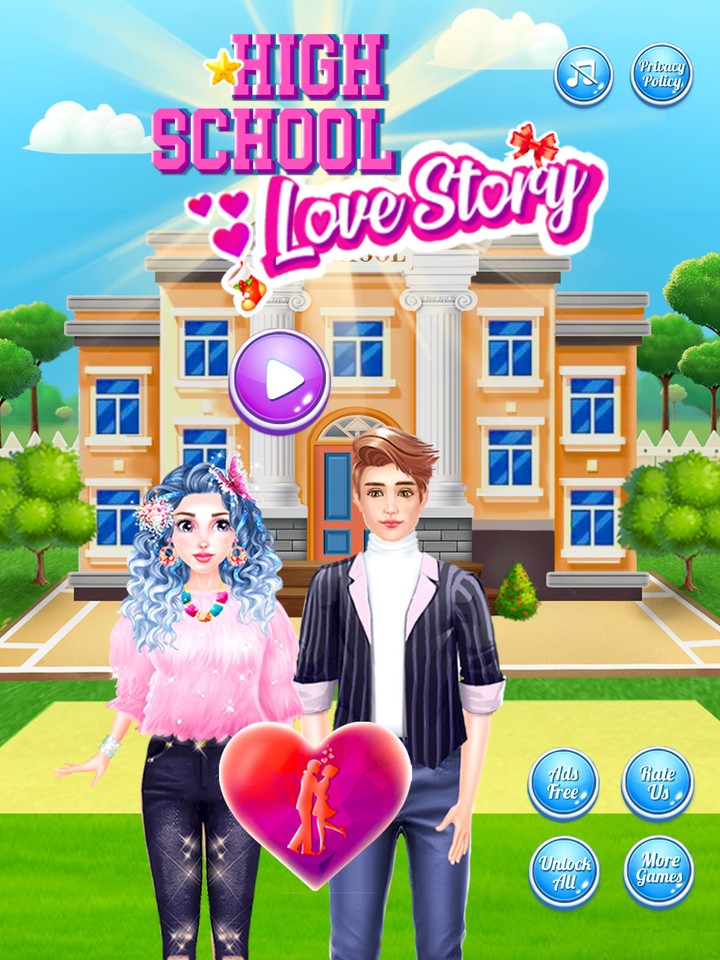 High School Crush:DressUp Game screenshot image 2_Popularmodapk.com