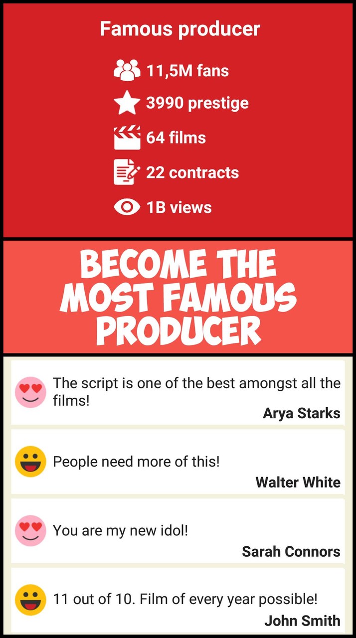 Movie Director Simulator screenshot image 4_Popularmodapk.com