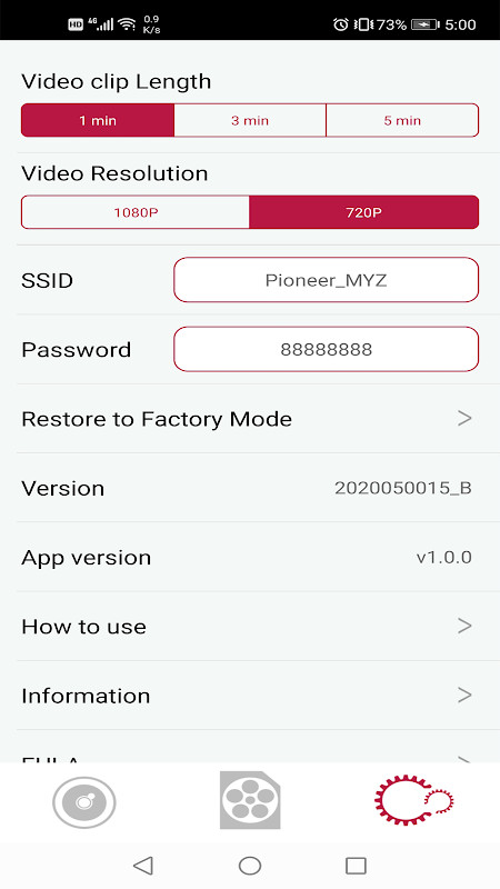 Dash Camera Interface screenshot image 5_Popularmodapk.com