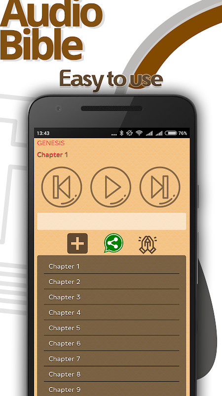 The Holy Bible in Audio MP3 screenshot image 6_Popularmodapk.com
