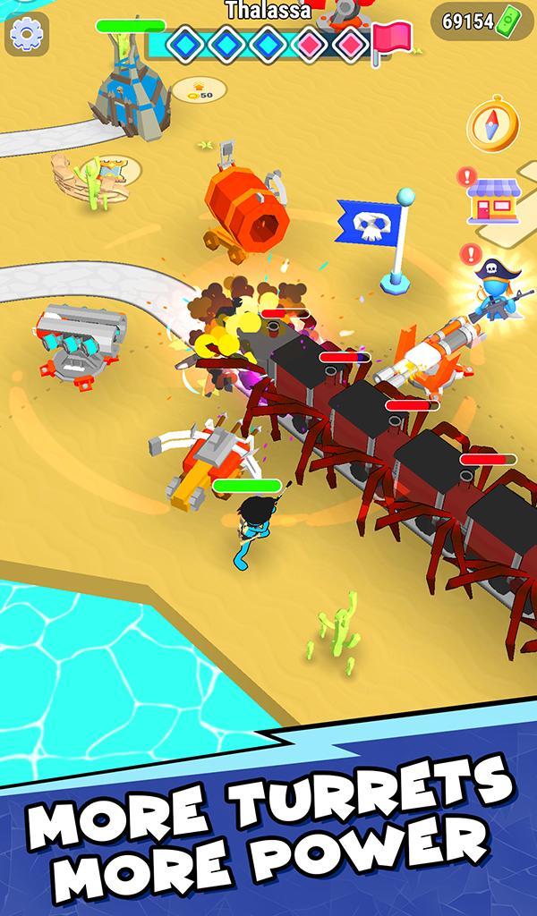 Nation Warfare: Battle Defense screenshot image 3_Popularmodapk.com