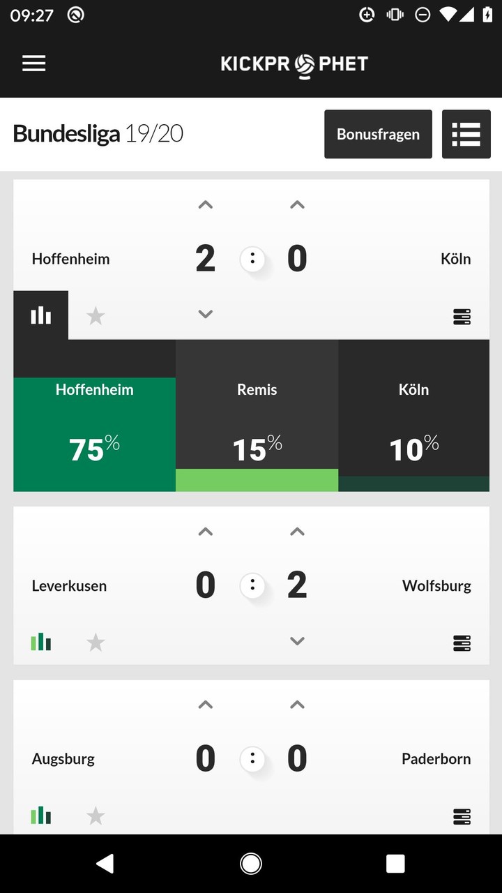 Kickprophet Fußball-Tippspiel screenshot image 4_Popularmodapk.com