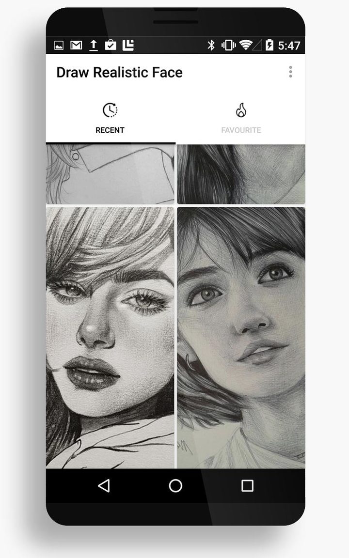 Drawing Realistic Face screenshot image 2_Popularmodapk.com