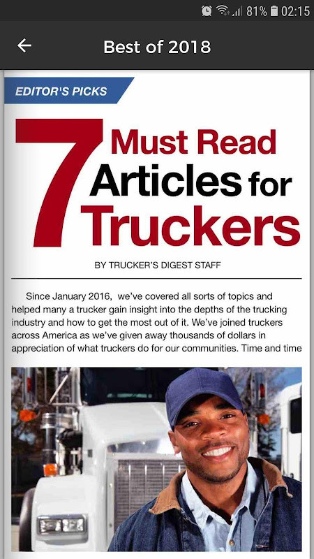 Trucker's Digest screenshot image 5_Popularmodapk.com