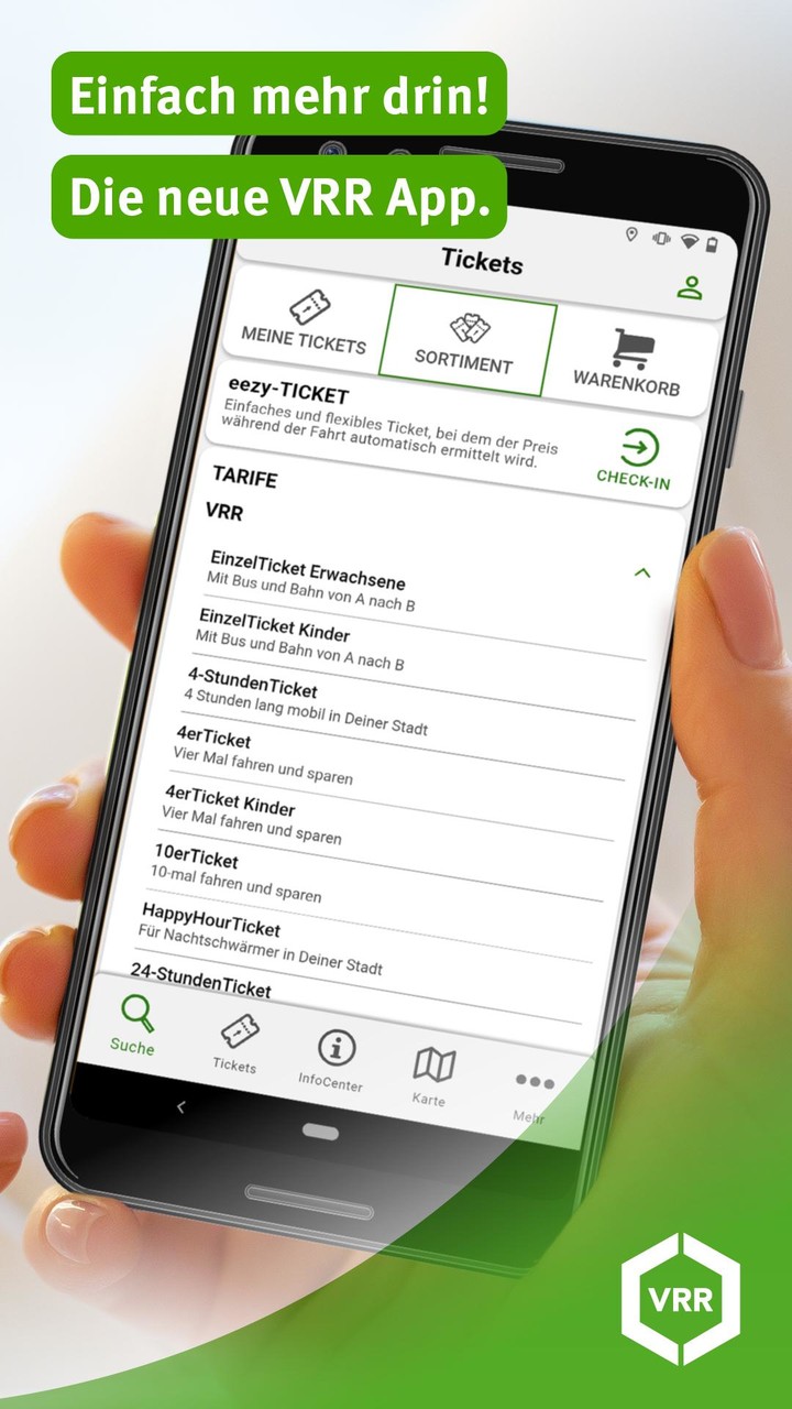VRR App – Bus, Bahn, Bike, P+R screenshot image 1_Popularmodapk.com