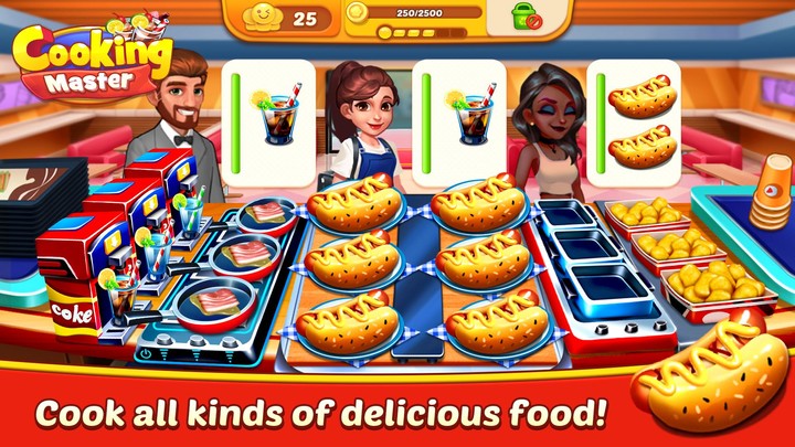 Cooking Master:Restaurant Game screenshot image 2_Popularmodapk.com