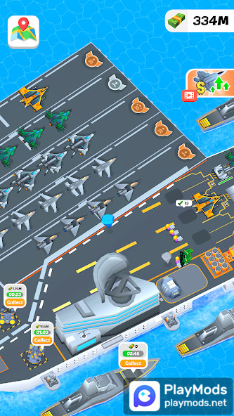 Idle Aircraft Carrier<span>(unlimited money)</span> screenshot image 5_Popularmodapk.com