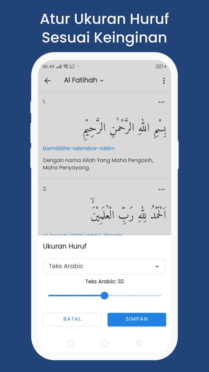 AlQuran Digital dan Terjemahan screenshot image 5_Popularmodapk.com