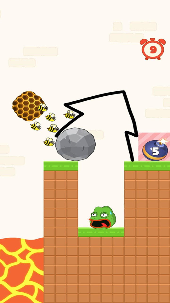 Pepe Rescue - Draw 2 Save screenshot image 1_Popularmodapk.com