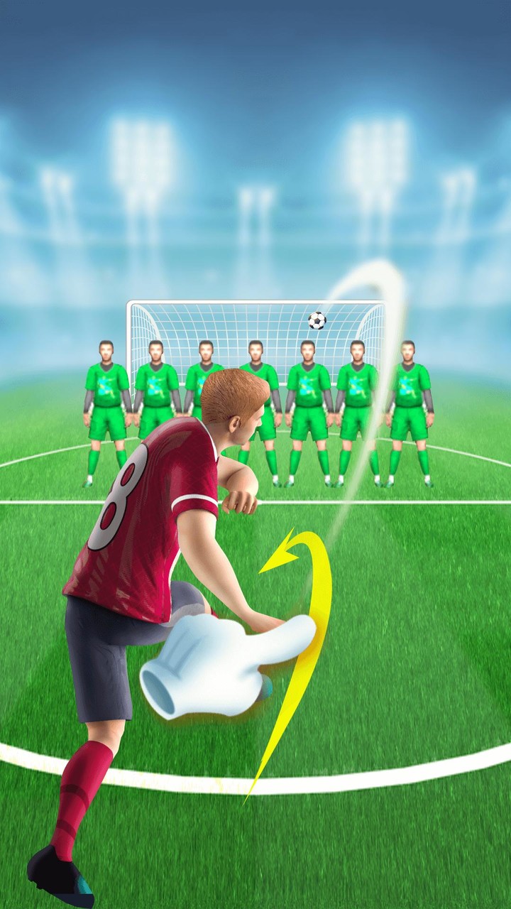 Penalty Kick-Football game screenshot image 2_Popularmodapk.com