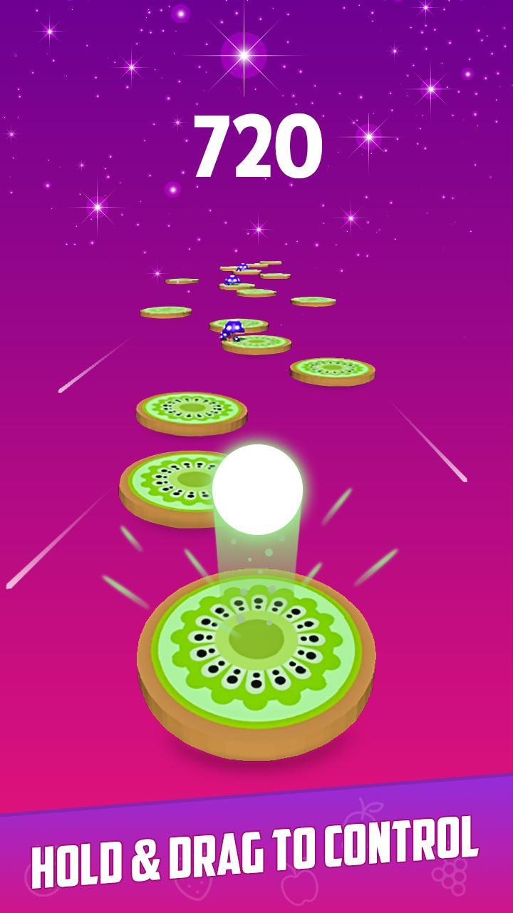 Dancing Fruity Tiles Hop Ball screenshot image 10_Popularmodapk.com