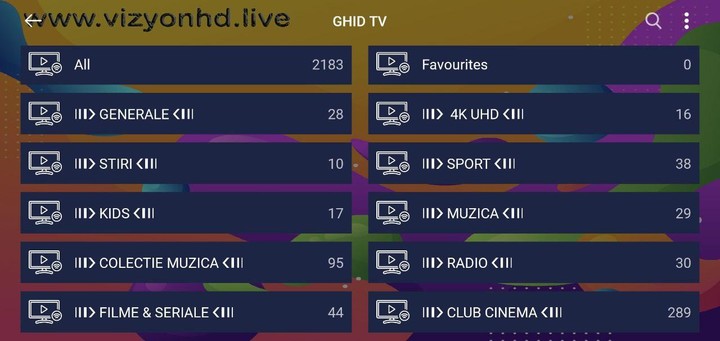 Vizyon Live Player screenshot image 8_Popularmodapk.com