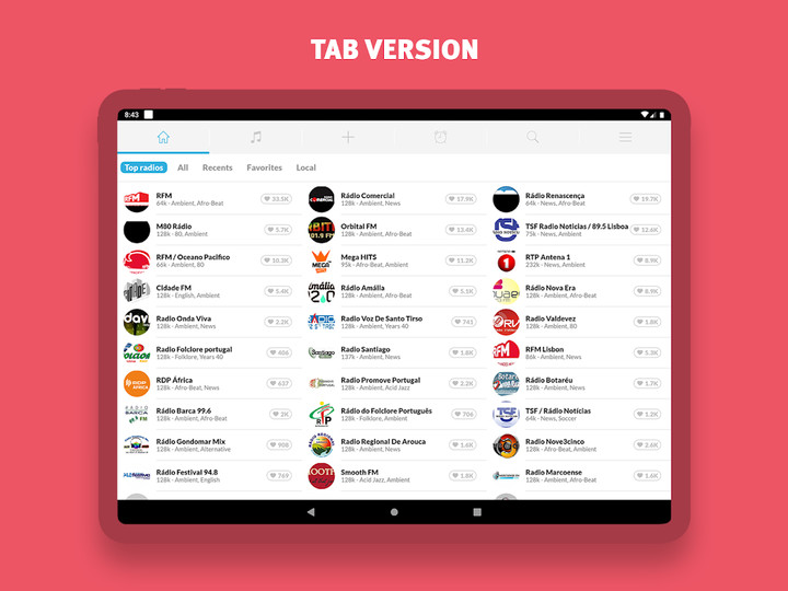 Radio Portugal FM screenshot image 6_Popularmodapk.com