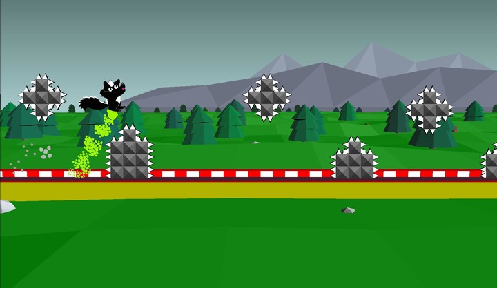 Jump Skunk - 1 Minute Runner screenshot image 2_Popularmodapk.com