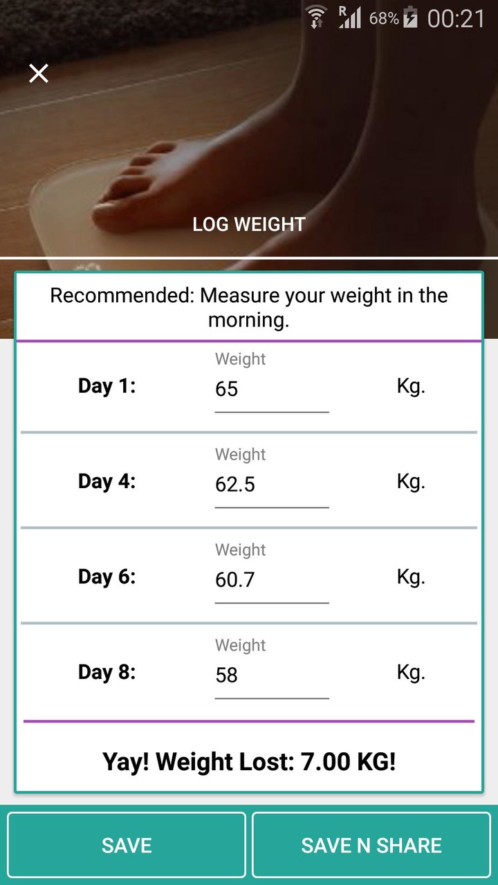 Indian weight loss GM Diet & BMI Check screenshot image 5_Popularmodapk.com