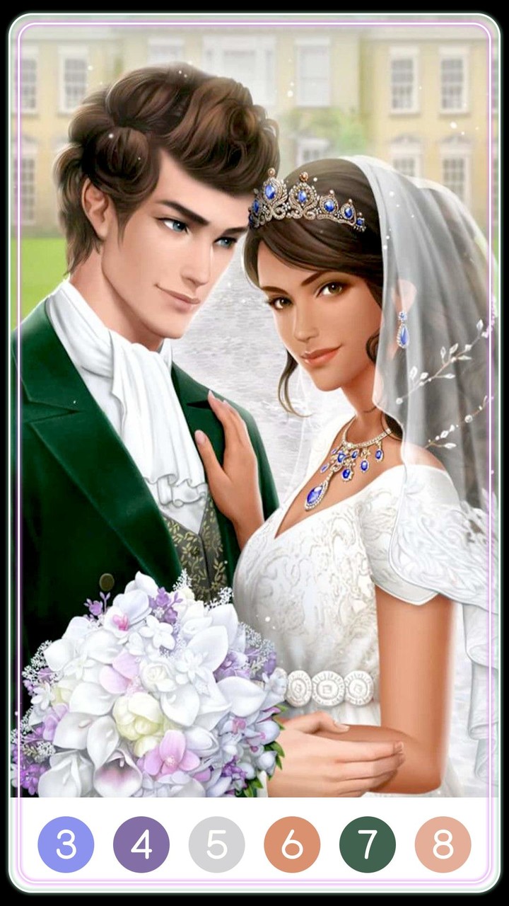 Wedding Day Color by Number screenshot image 3_Popularmodapk.com