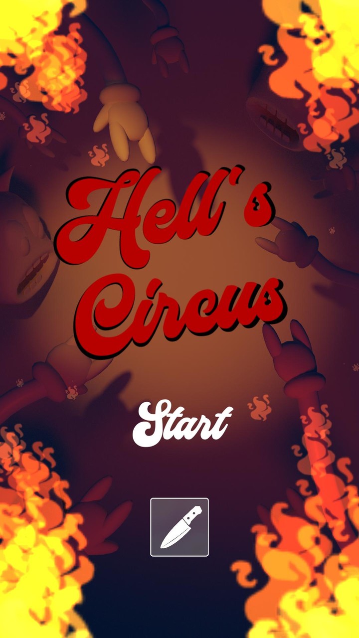 Hell's Circus: throw knives an screenshot image 1_Popularmodapk.com