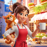 Merge Pet Cafe<span>(Free Shopping)</span>1.2.3_Popularmodapk.com