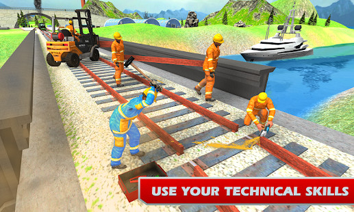 Train Bridge Construction: Railroad Building Sim<span>(Unlocked)</span> screenshot image 10_Popularmodapk.com