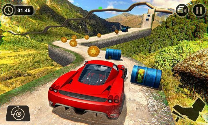 Impossible Hill Car Drive 2021 screenshot image 1_Popularmodapk.com