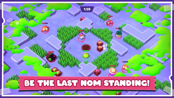 Om Nom Knockout screenshot image 6_Popularmodapk.com