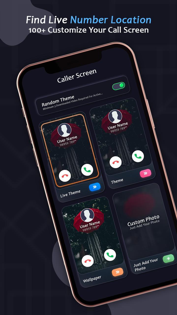 Caller Name : Caller Screen screenshot image 2_Popularmodapk.com