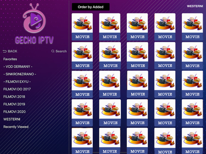 IPTV Gecko Player screenshot image 5_Popularmodapk.com