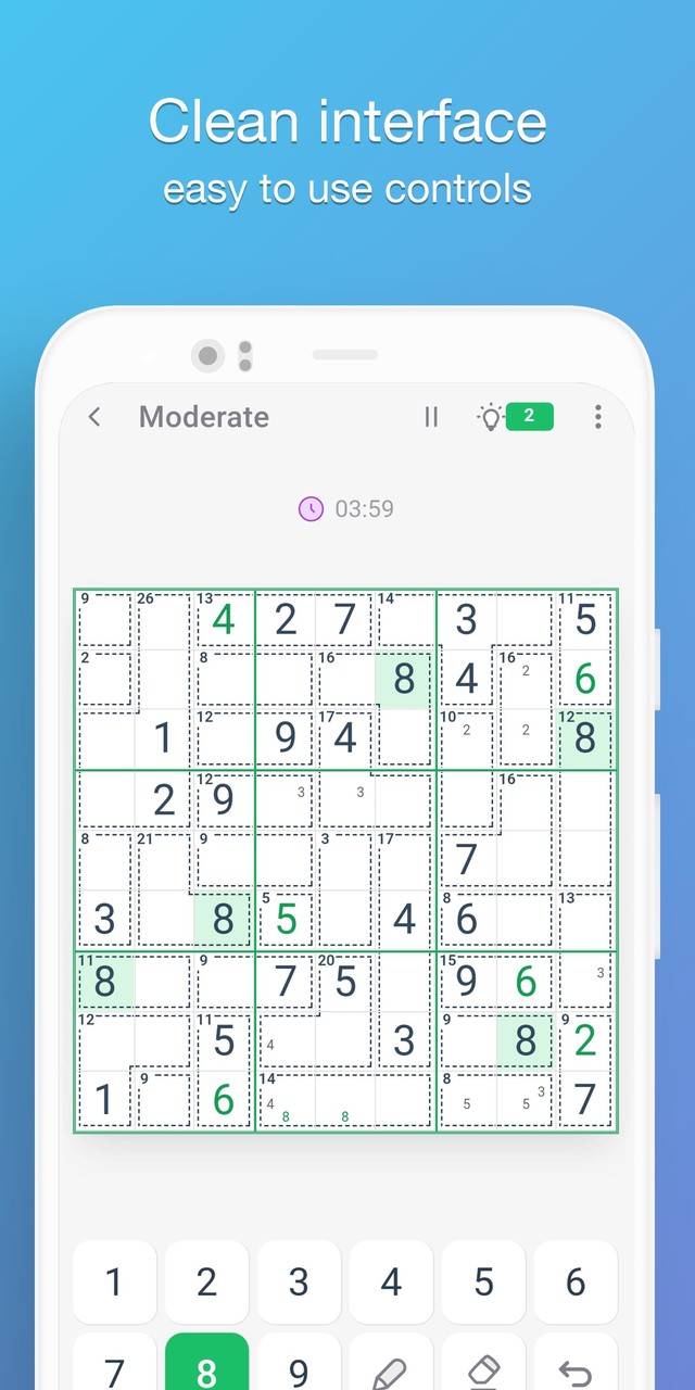 Killer Sudoku - Sudoku Puzzles screenshot image 4_Popularmodapk.com