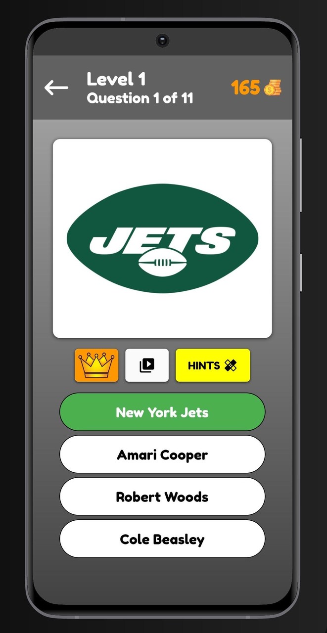 American Football Quiz - NFL screenshot image 1_Popularmodapk.com