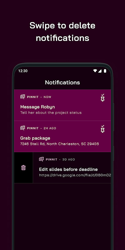 Pinnit - Create & pin notifications screenshot image 2_Popularmodapk.com