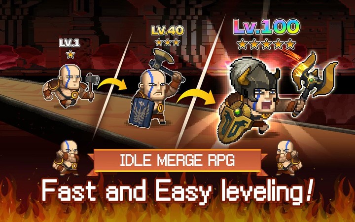 BarbarianMerge screenshot image 1_Popularmodapk.com