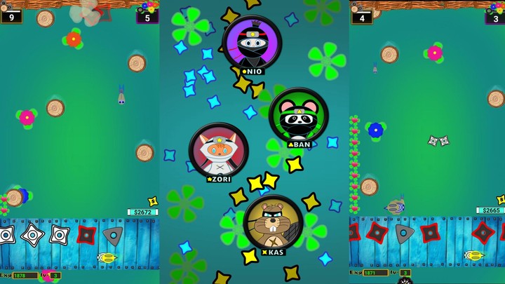 Clash Shuriken - RIVER screenshot image 3_Popularmodapk.com