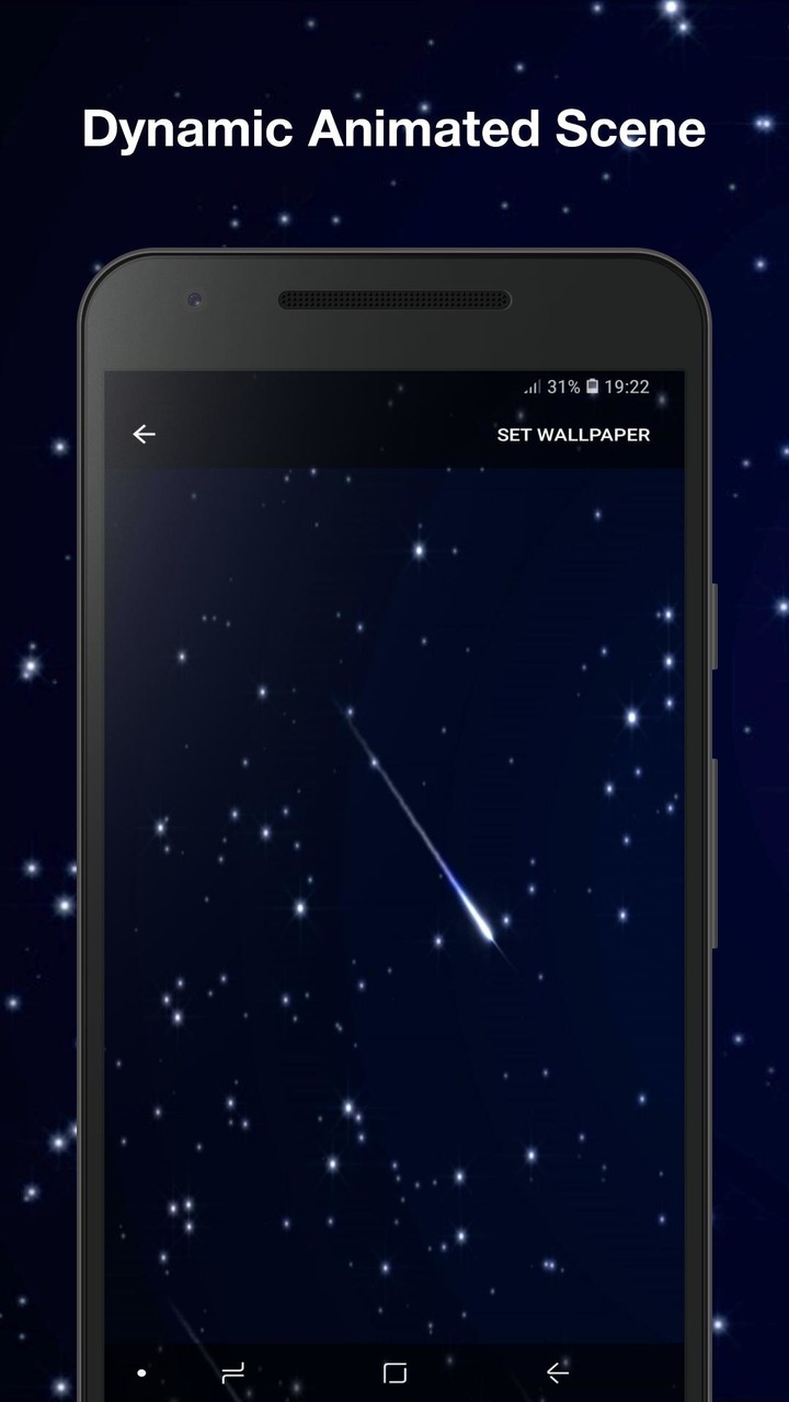 Falling Stars Live Wallpaper screenshot image 8_Popularmodapk.com
