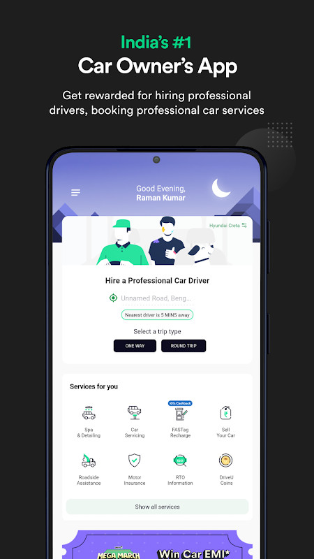 DriveU: Car Drivers & Services screenshot image 7_Popularmodapk.com