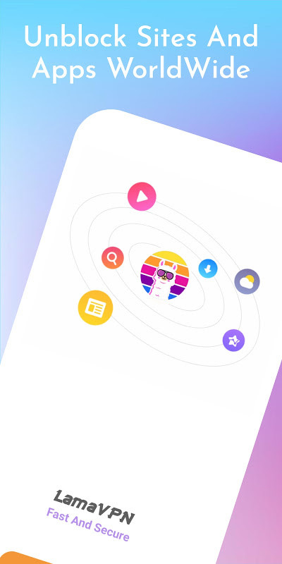 Lama VPN Free Unblock Site VPN Browser screenshot image 3_Popularmodapk.com