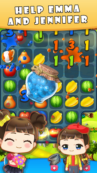 Fruity Match 3 Puzzle<span>(Unlimited Stars)</span> screenshot image 1_Popularmodapk.com
