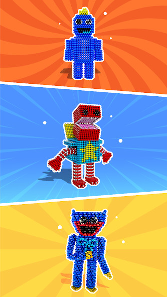 Magnet 3D World: ASMR Build screenshot image 3_Popularmodapk.com